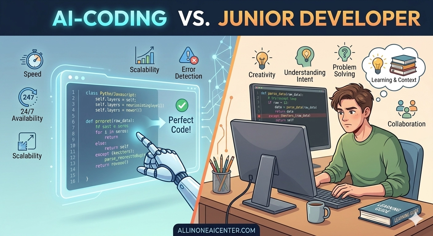 AI Coding vs Junior Developer